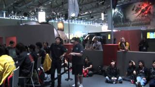 Na`Vi and M5 on Gamescоm 2011