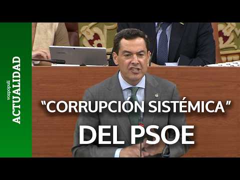 MORENO se ve obligado a CORTAR SU RÉPLICA tras las quejas de la BANCADA DEL PSOE