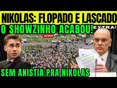 EXTRA! NIKOLAS FLOPADOS E LASCADOS! VOU TE MOSTRAR O QUE ESTÃO TENTANDO ESCONDER: BOLSONARO É PÂNICO