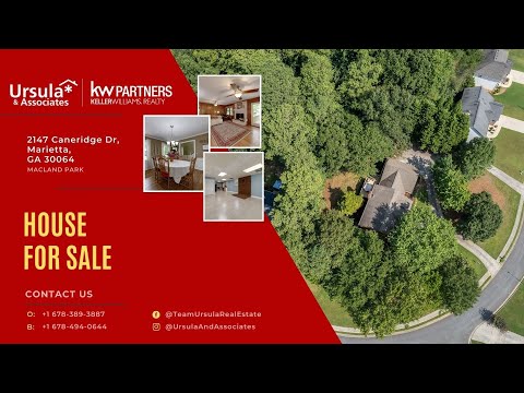 Step Inside Your Dream Home: Virtual Property Tour of 2147 Caneridge Dr SW, Marietta, GA 30064