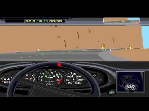 Test Drive II The Duel (Sega Genesis/Mega Drive)