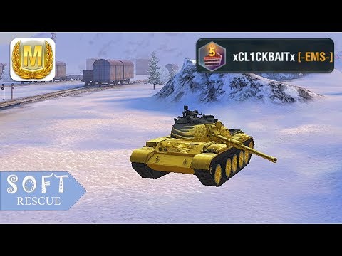 121B: 6100 Damage , 4 Frags (1vs4) - WOT BLITZ -