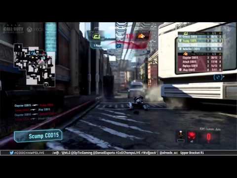 Optic Gaming  vs Denial COD CHAMPS 2015 Game 1