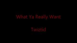 Twiztid - what ya really want lyric video