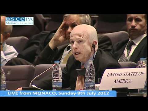 8 July 2012 OSCE PA Annual Session in Moncao Plenary Session (Full version)