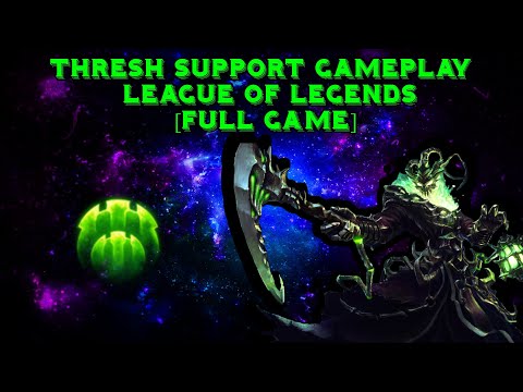 Thresh Support Gameplay in Diamond Elo - League of Legends [FULL GAME]