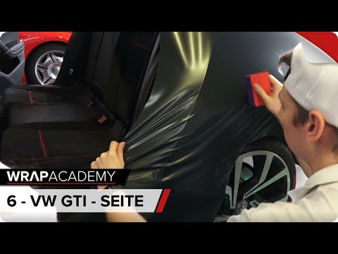 Apply PWF film to large areas and extreme recesses