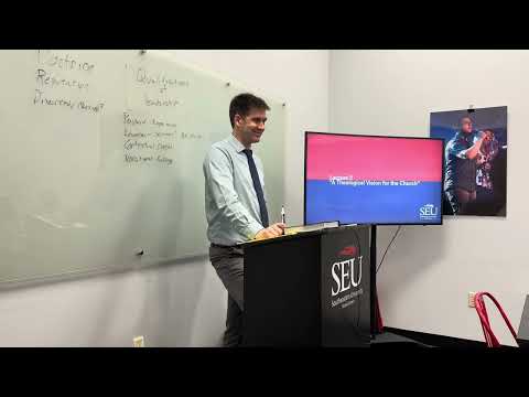 Theology 2 Lecture 10: Qualifications for Leadership