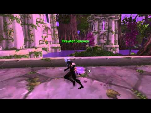 Night Elf Female Running Animations.