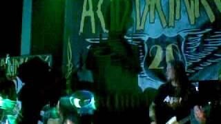 Acid Drinkers - Midnight Visitor (Klub Ucho, Gdynia, 10.10.09)