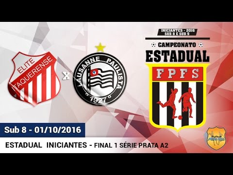 8-Elite Itaquerense 2x 2 Lausanne 01/10/16 Final Estadual A2