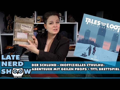 Der Schlund: Edle Requisiten für den Cthulhu-Abend + Tales From the Loop Brettspiel