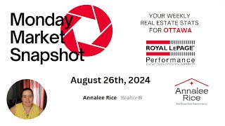 Ottawa Real Estate Update - August 26th, 2024