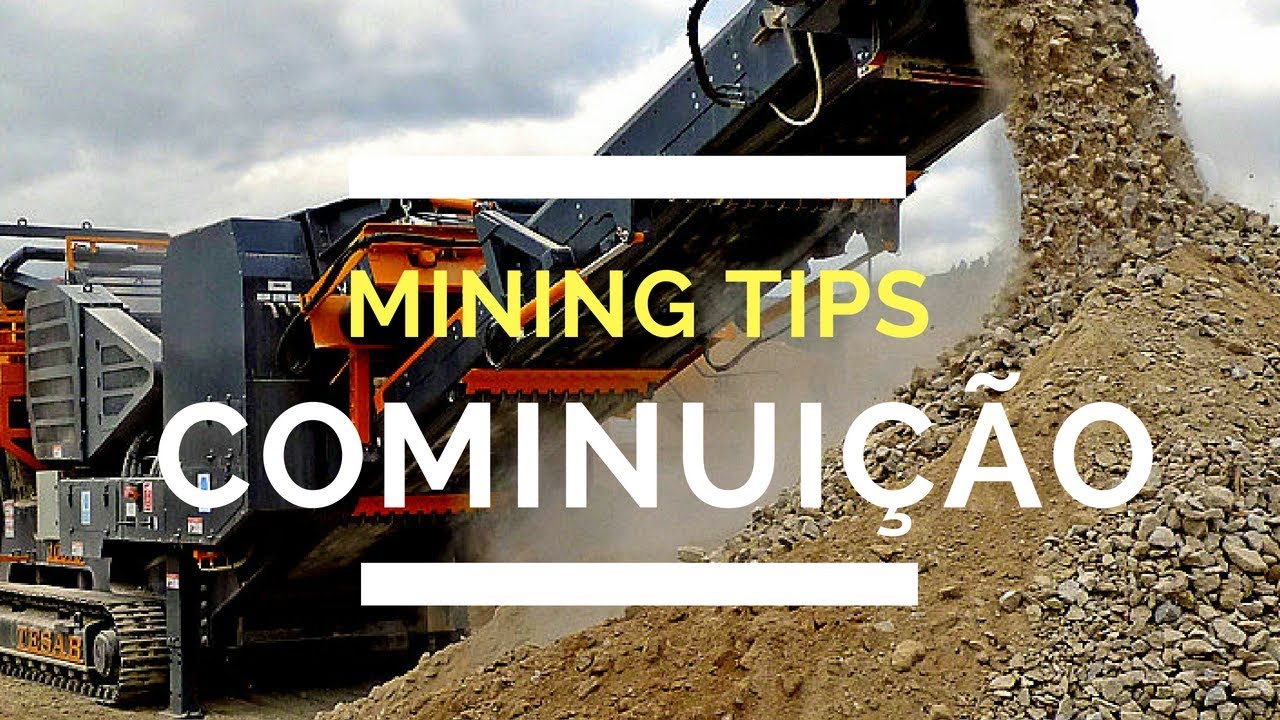 Inglês para Mineração - COMINUIÇÃO