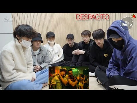 BTS REACTION TO DESPACITO SONG || LUIS FONSI,DADDY YANKEE || BTS REACTION