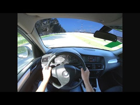 2012 BMW X3 xDrive 20d (184) POV TEST DRIVE