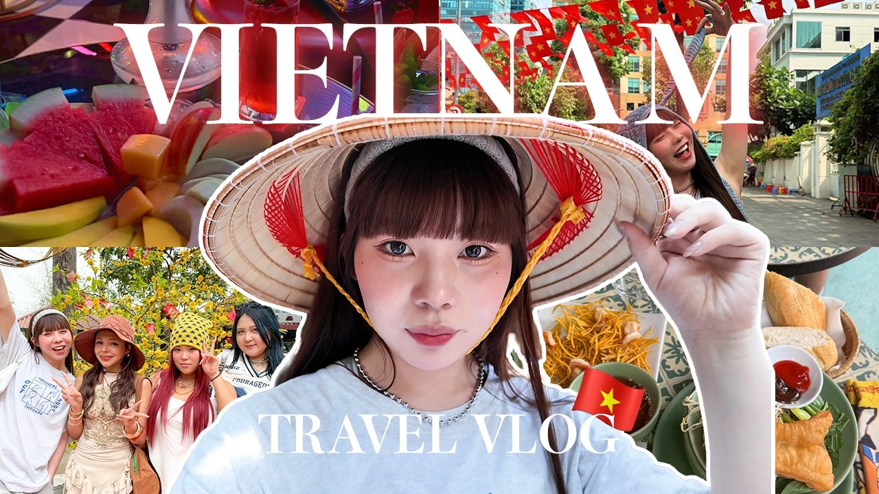 【ベトナム4泊✈️】爆食×映え×カオス全部盛り🇻🇳🔥【ぜろぷり旅行】