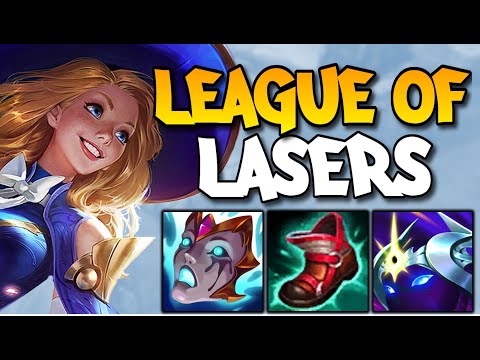 LUX BUT YOUR LASER IS UP EVERY 15 SECONDS! (MAX ABILITY HASTE) - League of Legends