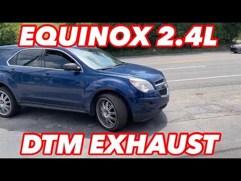 2010 Chevy Equinox 2.4L EXHAUST w/ DTM MUFFLER!