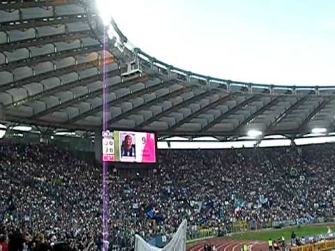 Finale coppa italia 2001-INTER PALERMO 3-1  lettura formazione dell'inter.AVI