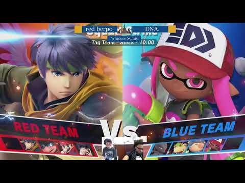 Stronghold #4 - red berpo vs DNA. - Smash Ultimate Squad Strike - Winners Semis