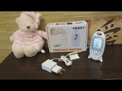 Видеоняня VB601 с Алиэкспресс. Video Baby Monitor