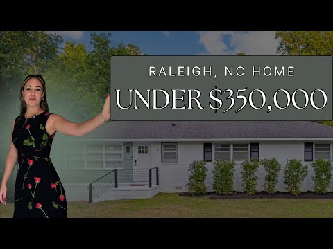 Finding a RALEIGH home under $350,000?!