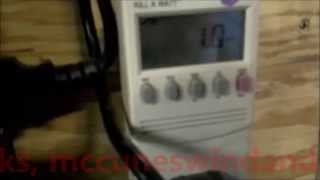 OULU wind  Power, 500 watt Inverter, & AcuRite weather station