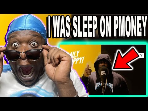 American Rapper Reacts To | P Money - Daily Duppy | GRM Daily (REACTION)