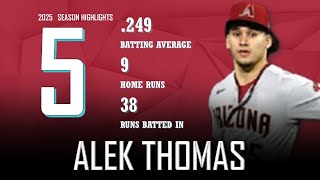 Alek Thomas || 2025 Arizona Diamondbacks Highlights