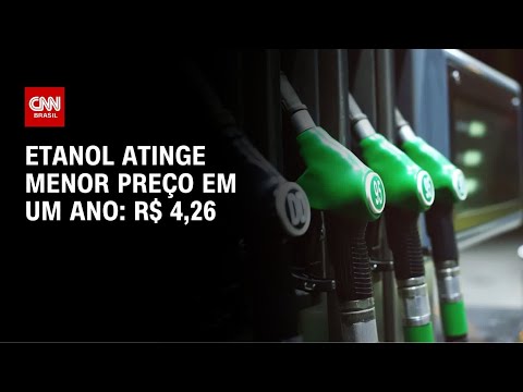 Litro do etanol chega a R$ 4,26, menor valor em um ano, diz Velope/Fipe | CNN AGRO NEWS