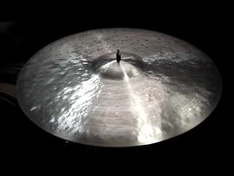 22, 2222g after top patina & fine tune - Handcrafted cymbals by Craig Lauritsen