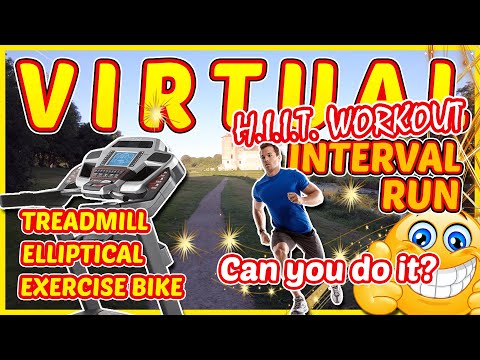21 Minute Elliptical Weight Loss HIIT Workout