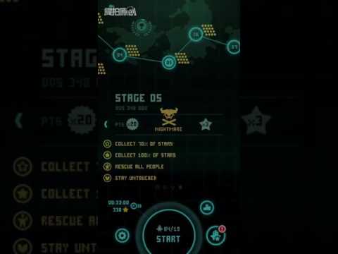Sky Force 2014 stage 5 nightmare perfect run (v1.40, more difficult than ever)