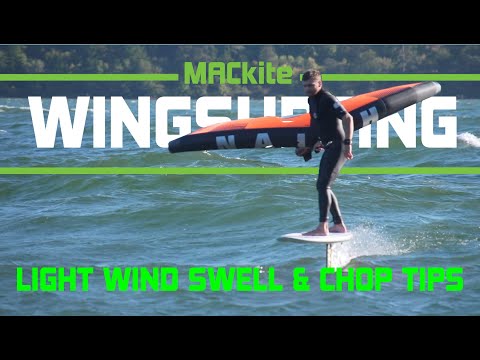 Lightwind Swell Riding Tips Wingsurfing with Ewan Jaspan