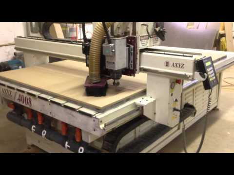 Axyz 4008 Cnc Router Demo