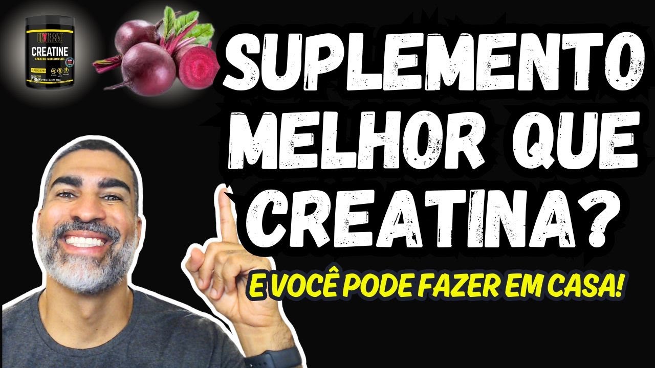 Estudo revela suplemento eficiente que você pode fazer em casa!