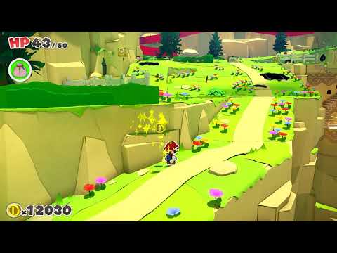 Paper Mario: The Origami King Walkthrough - Part 4 - Picnic Road & Overlook Mountain
