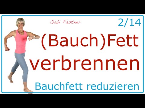 2/14❗️40 min. Cardio-Bauch-Workout | ca. 5000 Schritte und 500 Kcal verbrennen | ohne Geräte