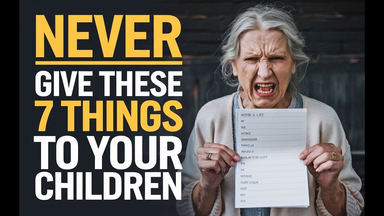 7 Things You Should NEVER Give Your Children - Wisdom for Living  STOICISM