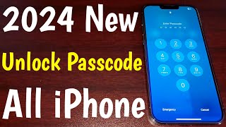 2024 New Unlock iPhone Forgot Passcode | Remove iPhone Password Lock