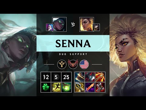 Senna Support vs Rell - NA Grandmaster Patch 25.04