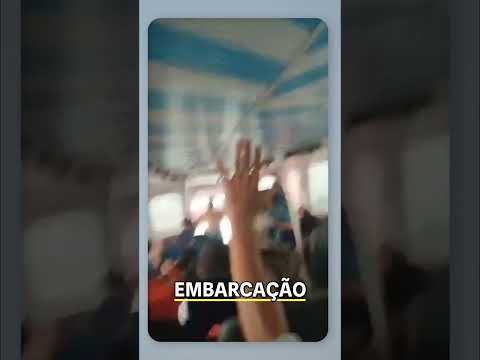 Susto no Pará: Ventania Causa Pânico em Lancha! #shorts