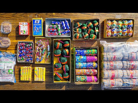 Unique Small to Big Diwali Crackers Testing 2025 🔥 || Diwali Unique Fireworks Price and Testing