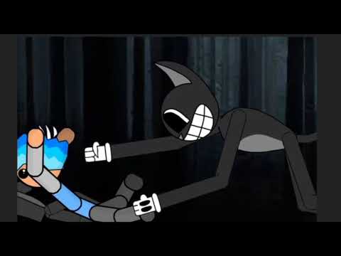 [DC2] Cartoon Cat Takes Care a Kid