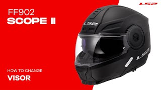 LS2 FF902 SCOPE II DURIA Gloss Grey/ H-V Yellow