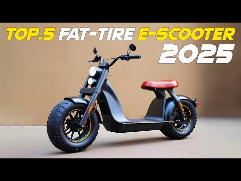 5 BEST Fat Tire Electric Scooters for 2025