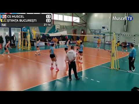 jurnal MUSCEL TV 09 02 2026 SPORT | VOLEI: CS MUSCEL ARO - ȘTIINȚA BUCUREȘTI