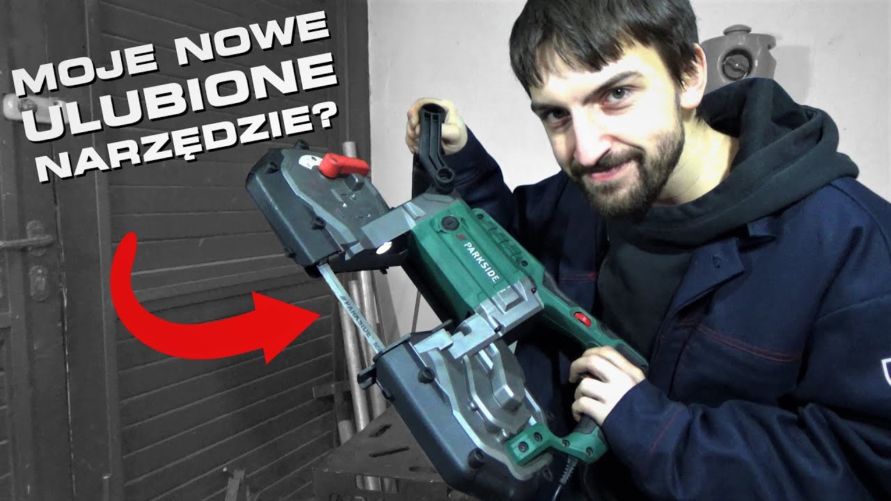 TEST PARKSIDE PMB 1100 A1! - Piła taśmowa do metalu z LIDLa! - Dobry sprzęt czy wyrzucone pieniądze