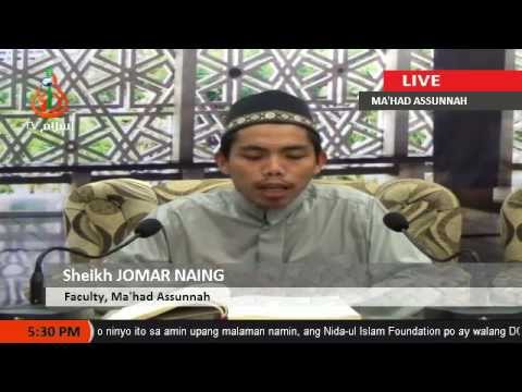 Kissa sin Rasul (SAW) 7 - Sheikh Jomar Naing (Tausug)